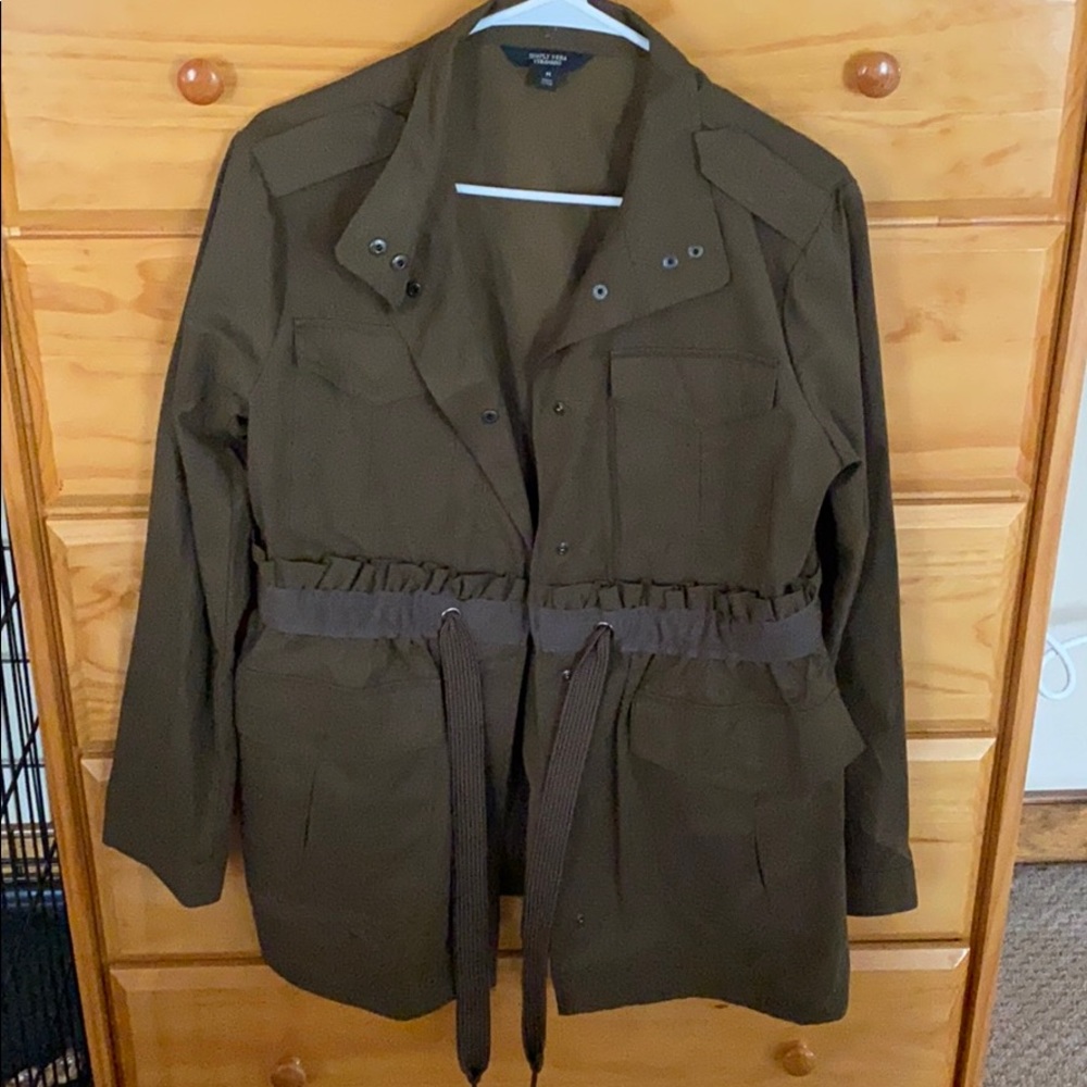 Vera Wang cargo jacket